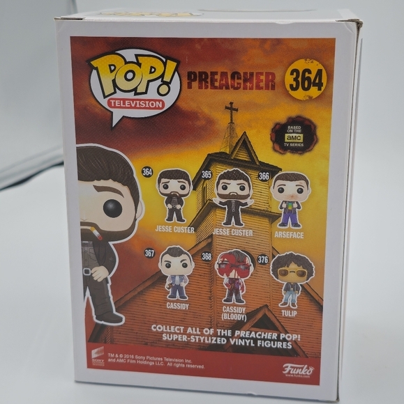 Funko POP! Preacher Jesse Custer #364 Vinyl Figure - Picture 4 of 8